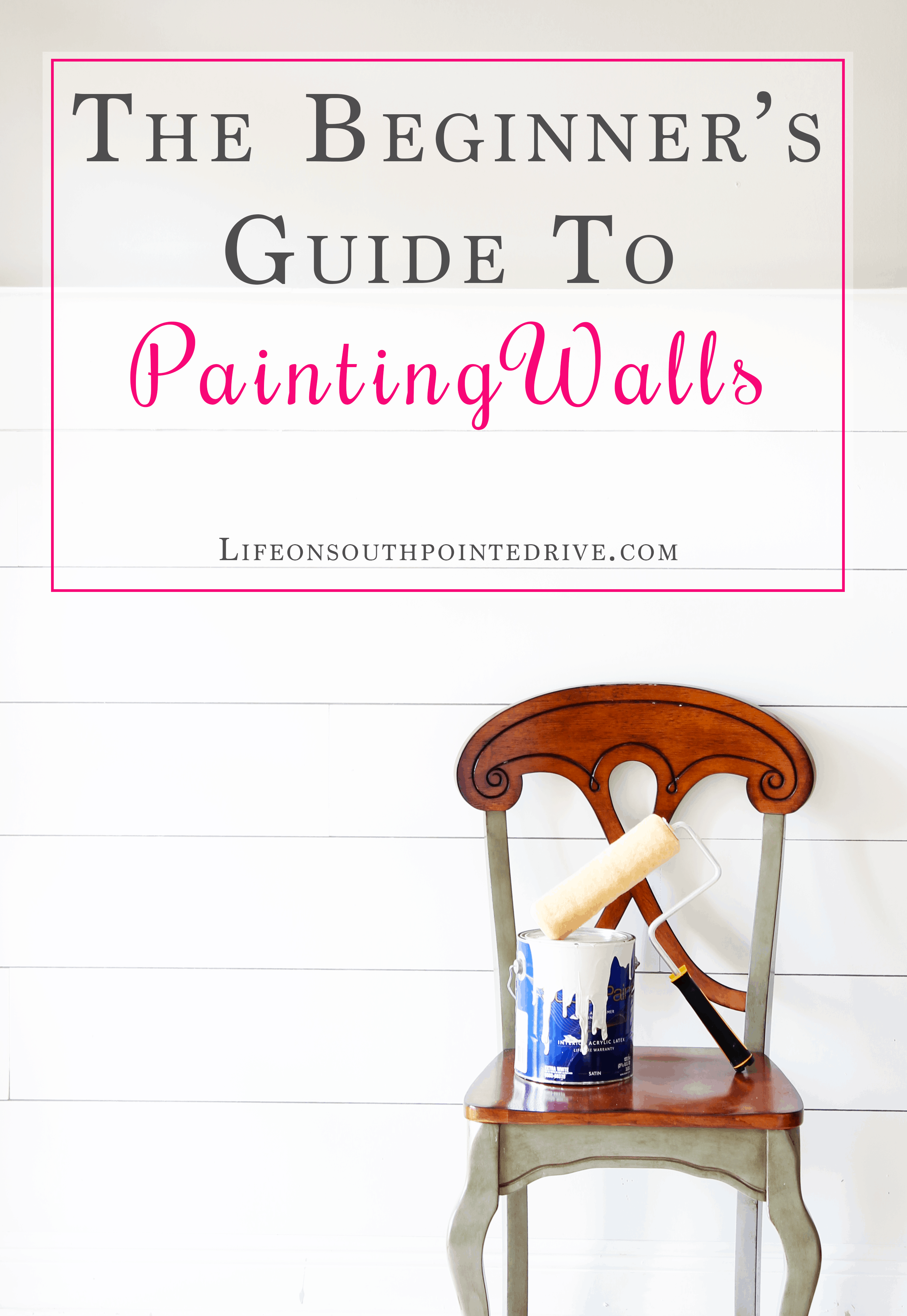 Beginners Guide to Painting, how to paint walls like a pro, how to