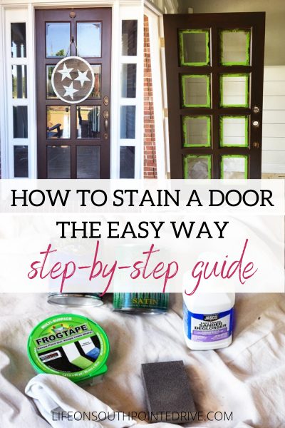 How to Stain a Door