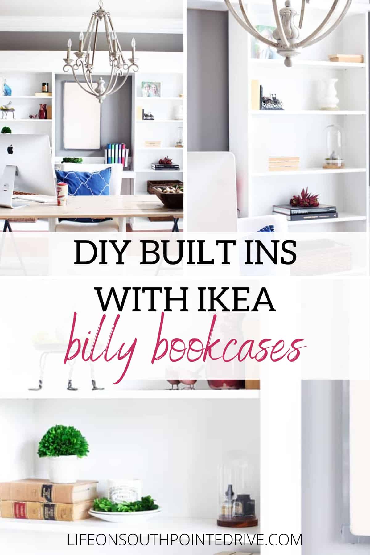Diy Built Ins With Ikea Billy Bookcases, Can You Cut Down A Billy Bookcase
