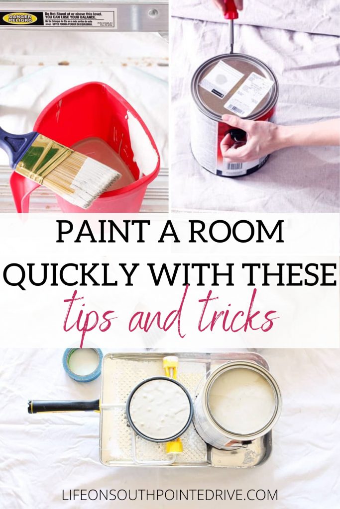 How to Paint a Room Quickly