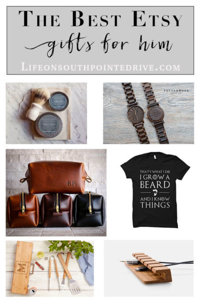 Gift Guide for Men | These are so many great ideas on gifts for men! You are sure to find something on this list for the man in your life!