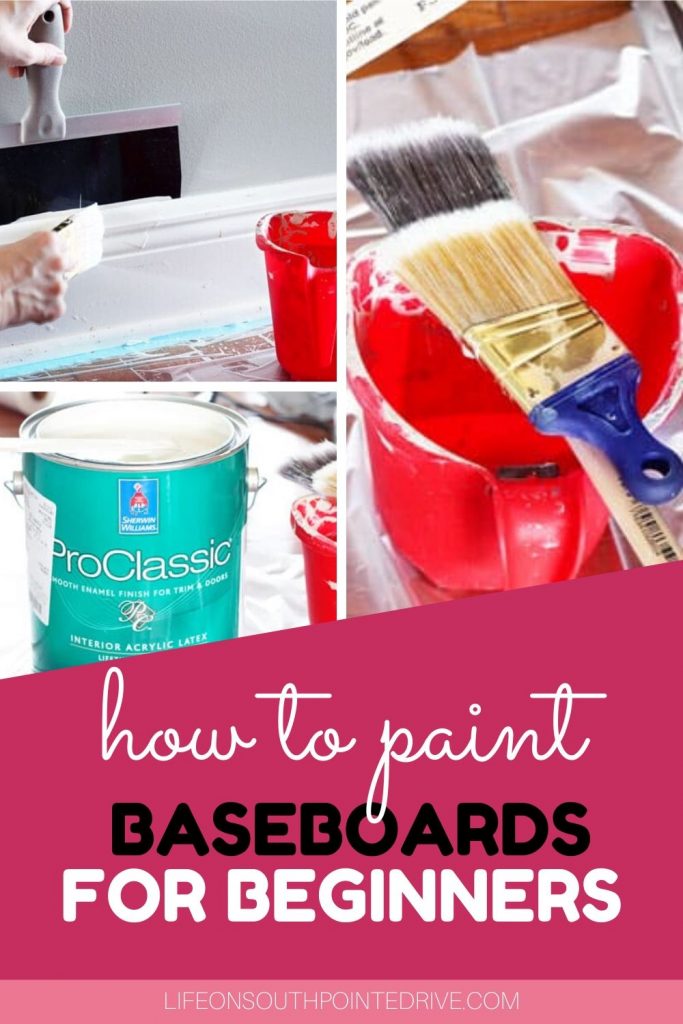 How to paint baseboards