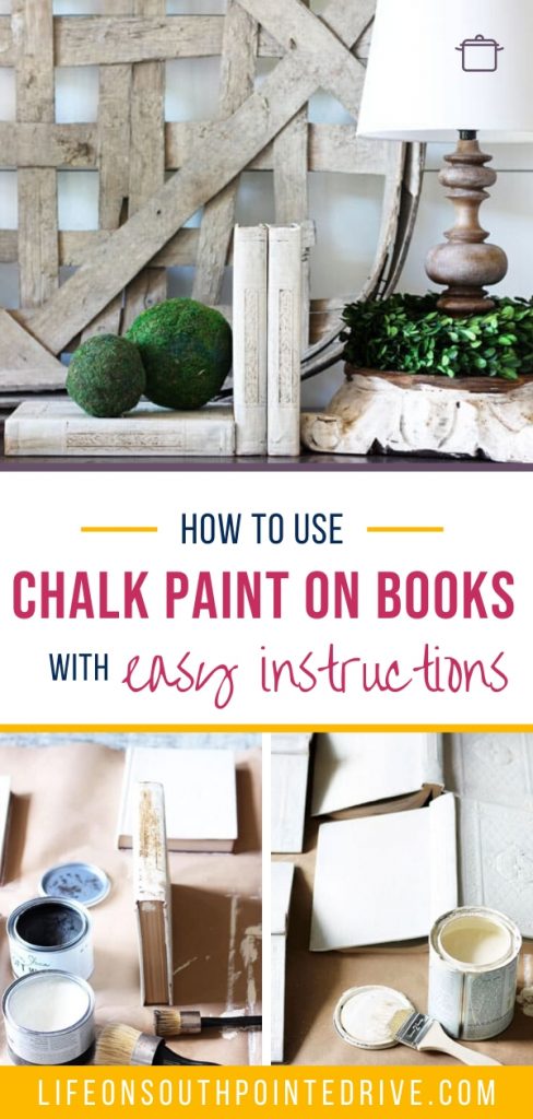 How to Use Chalk Paint on Books