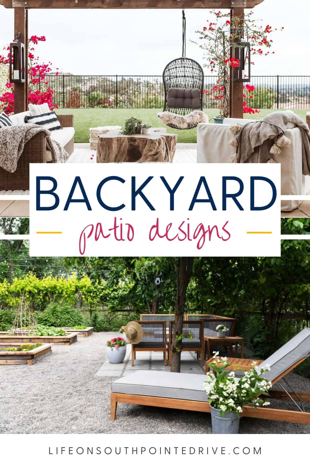 16 Beautiful Backyard Patio Designs Life On Southpointe Drive