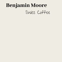 Swiss Coffee Color Swatch