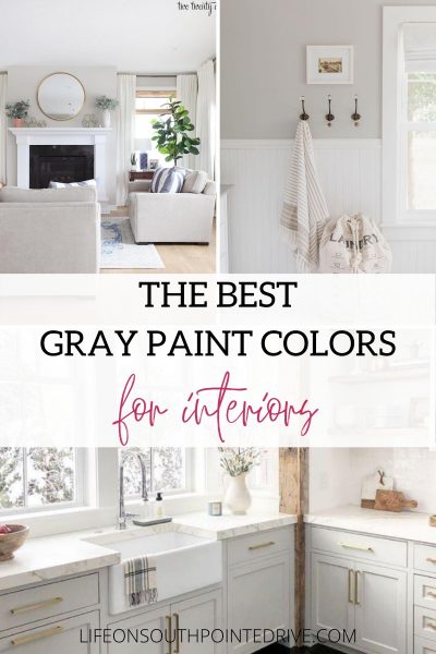 Best Interior Gray Paint Colors