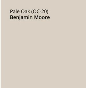 Benjamin Moore Pale Oak